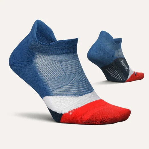 FEETURES ELITE LIGHT CUSHION NO-SHOW TAB - ATMOSPHERIC BLUE