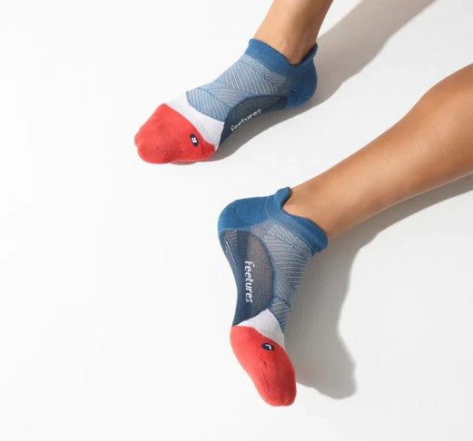 FEETURES ELITE LIGHT CUSHION NO-SHOW TAB - ATMOSPHERIC BLUE