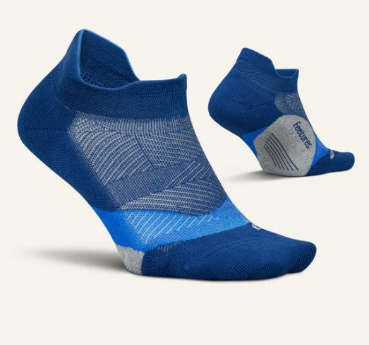 FEETURES ELITE LIGHT CUSHION NO-SHOW TAB - NAVY MIST