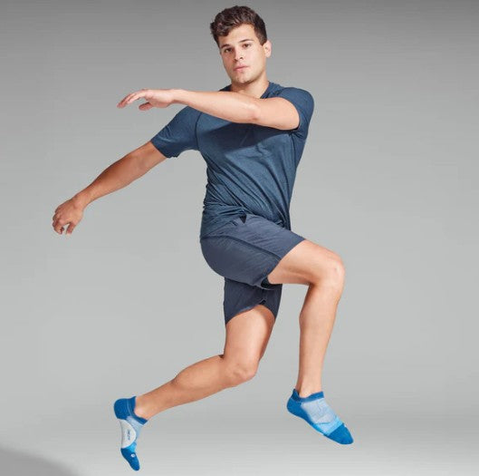 FEETURES ELITE LIGHT CUSHION NO-SHOW TAB - NAVY MIST
