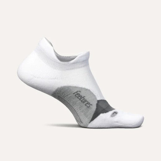 FEETURES ELITE LIGHT CUSHION NO-SHOW TAB - WHITE