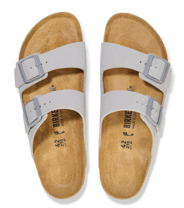 BIRKENSTOCK ARIZONA BIRKO FLOR (REGULAR) STONE COIN