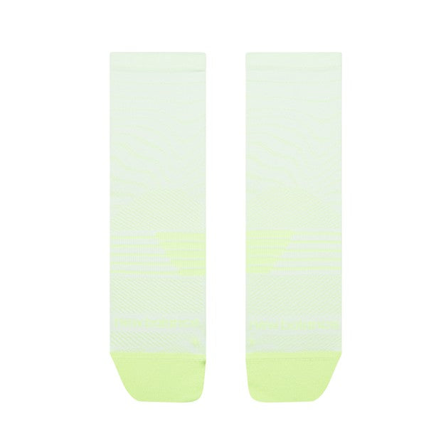 NEW BALANCE PRO RUN QTR SOCK 1 PAIR AFTERGLOW