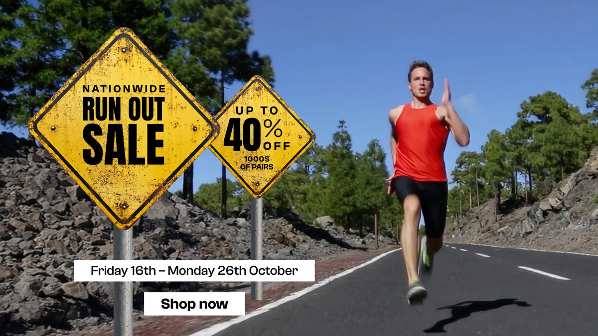 Nationwide Run Out Sale. Up to 40% off 1000s of pairs, Friday 16 to Monday 26 October. Shop now.