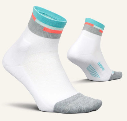 FEETURES ELITE LIGHT CUSHION QUARTER - AQUATIC WHITE