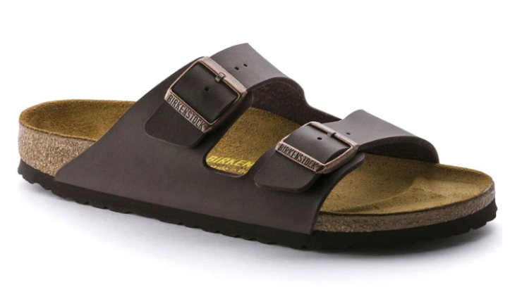 BIRKENSTOCK ARIZONA BIRKO FLOR BROWN (REGULAR)