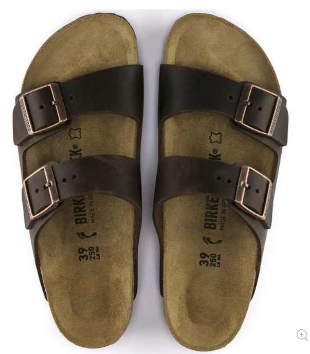 BIRKENSTOCK ARIZONA OILED LEATHER HABANA (REGULAR)