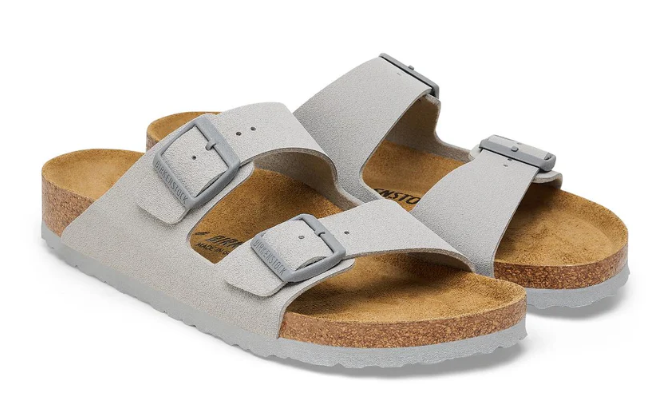 BIRKENSTOCK ARIZONA BIRKO FLOR (REGULAR) STONE COIN