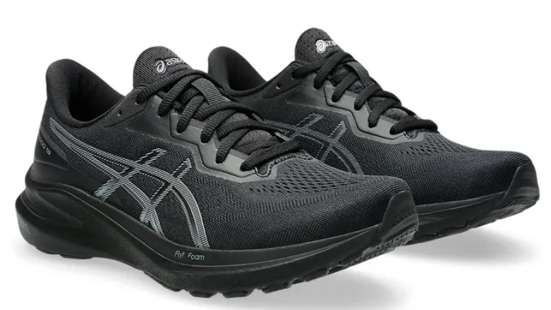 Asics gt black womens best sale