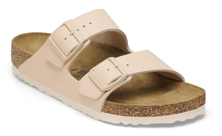 BIRKENSTOCK ARIZONA BIRKO FLOR (REGULAR) NEW BEIGE