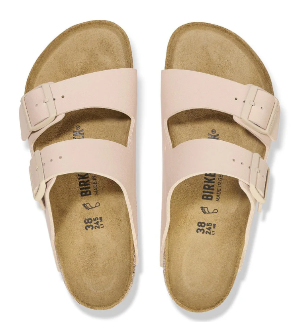 BIRKENSTOCK ARIZONA BIRKO FLOR (REGULAR) NEW BEIGE