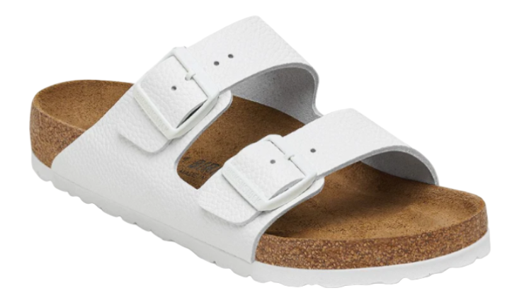 BIRKENSTOCK ARIZONA SMOOTH LEATHER WHITE (REGULAR) UNISEX