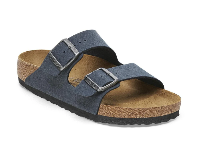 BIRKENSTOCK ARIZONA BIRKIBUC (REGULAR WIDTH) BASALT