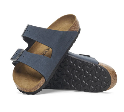 BIRKENSTOCK ARIZONA BIRKIBUC (REGULAR WIDTH) BASALT