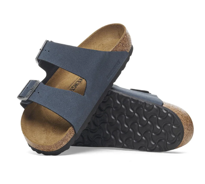 BIRKENSTOCK ARIZONA BIRKIBUC (REGULAR WIDTH) BASALT