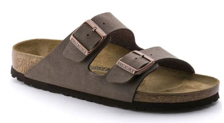 BIRKENSTOCK ARIZONA BIRKIBUC (REGULAR) MOCHA