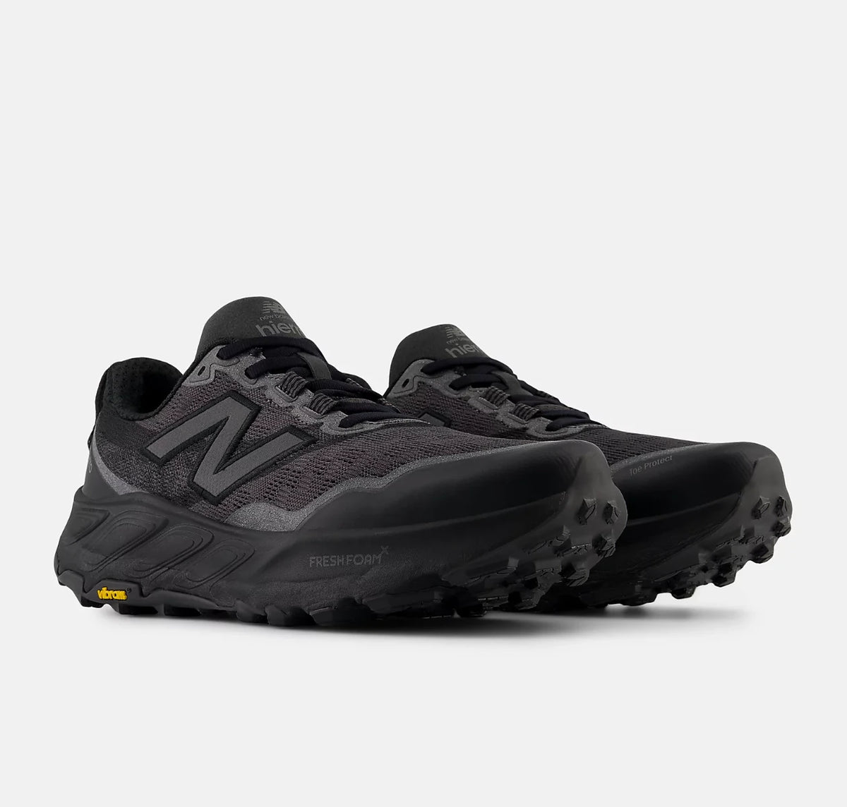 Black New Balance trail shoes