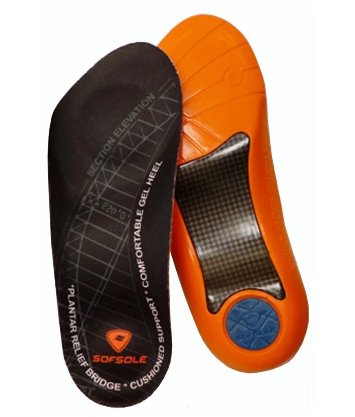 Sof Sole Plantar Fascia Insole Mens