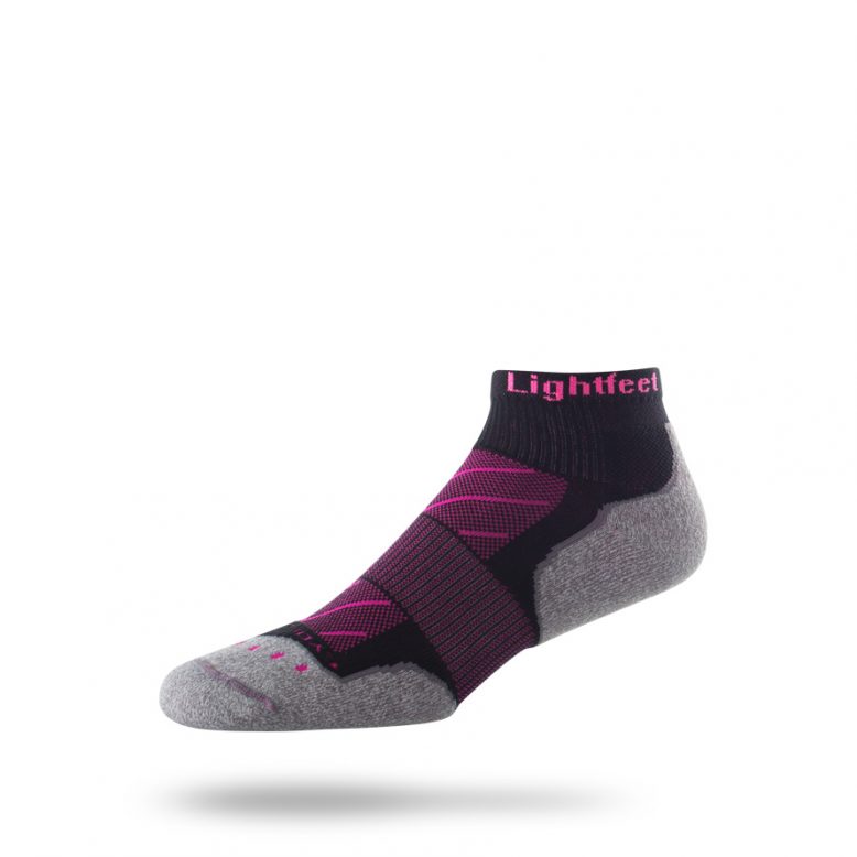 LIGHTFEET EVOLUTION MINI CREW BLACK/PINK