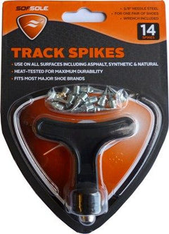 9mm on sale track spikes